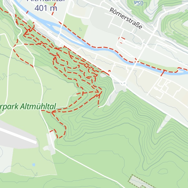 Map of Hütte Spielpfad