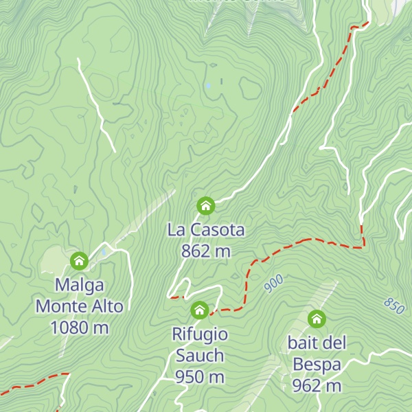 Map of La Casota
