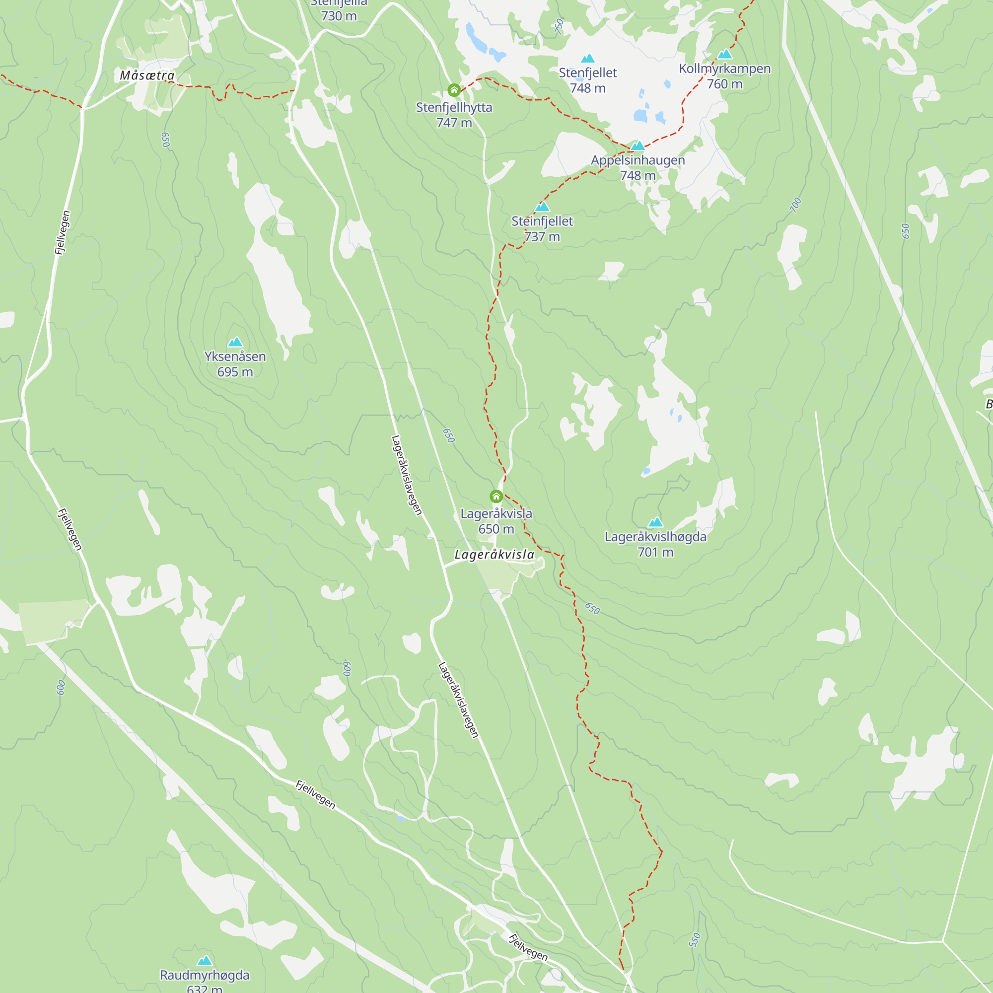 Lageråkvisla map
