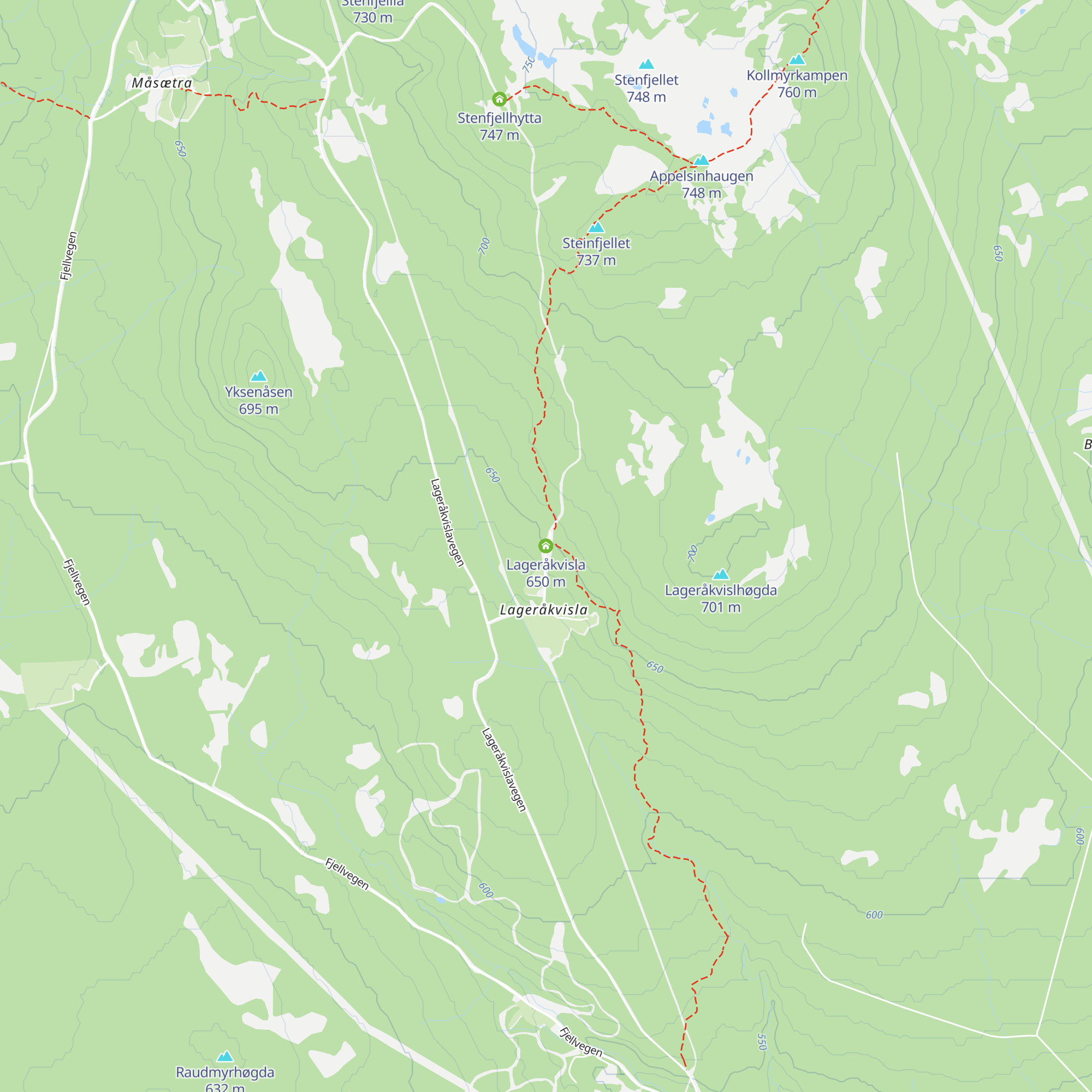 Lageråkvisla map
