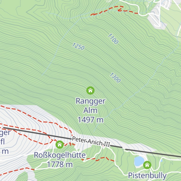 Map of Rangger Alm