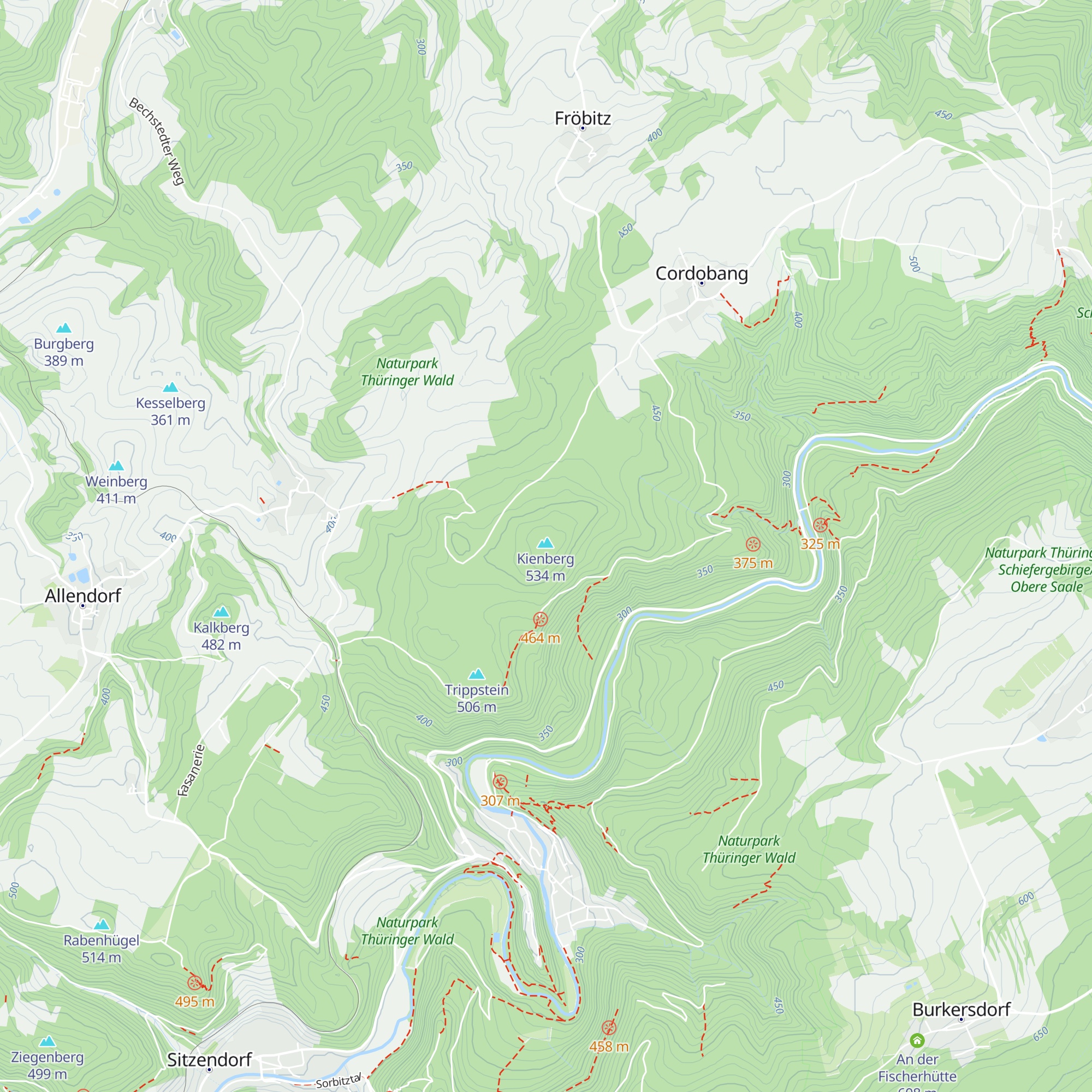 Kienberghütte map
