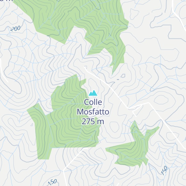 Map of Colle Mosfatto
