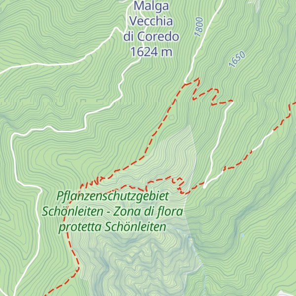 Map of Kuhleger Hütt - Baita Kuhleger