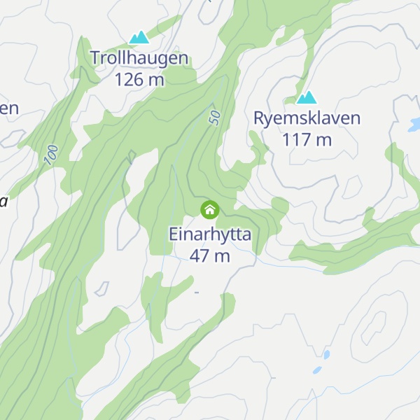 Map of Einarhytta