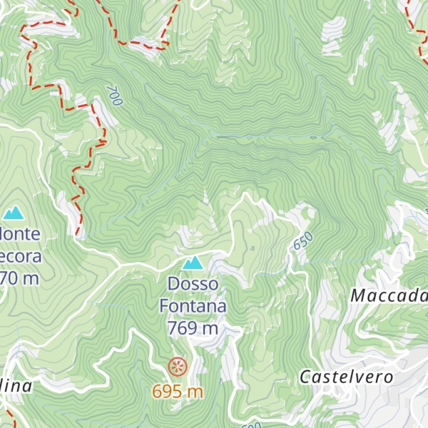 Map of El Baito dei Cagnoti