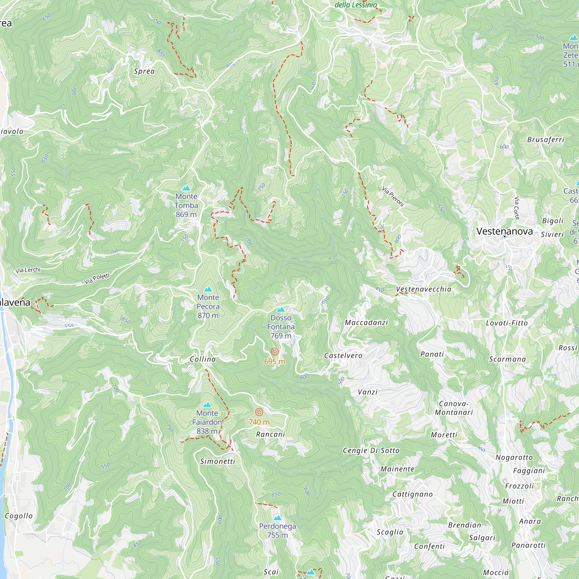 El Baito dei Cagnoti map