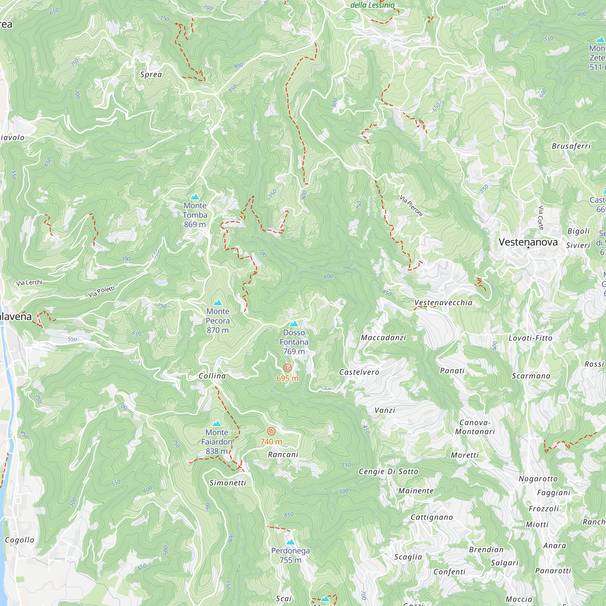 El Baito dei Cagnoti map