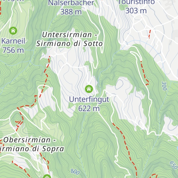 Map of Unterfingut