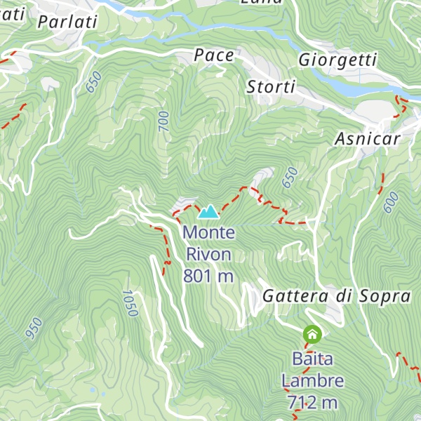 Map of Baita del Toni Pata