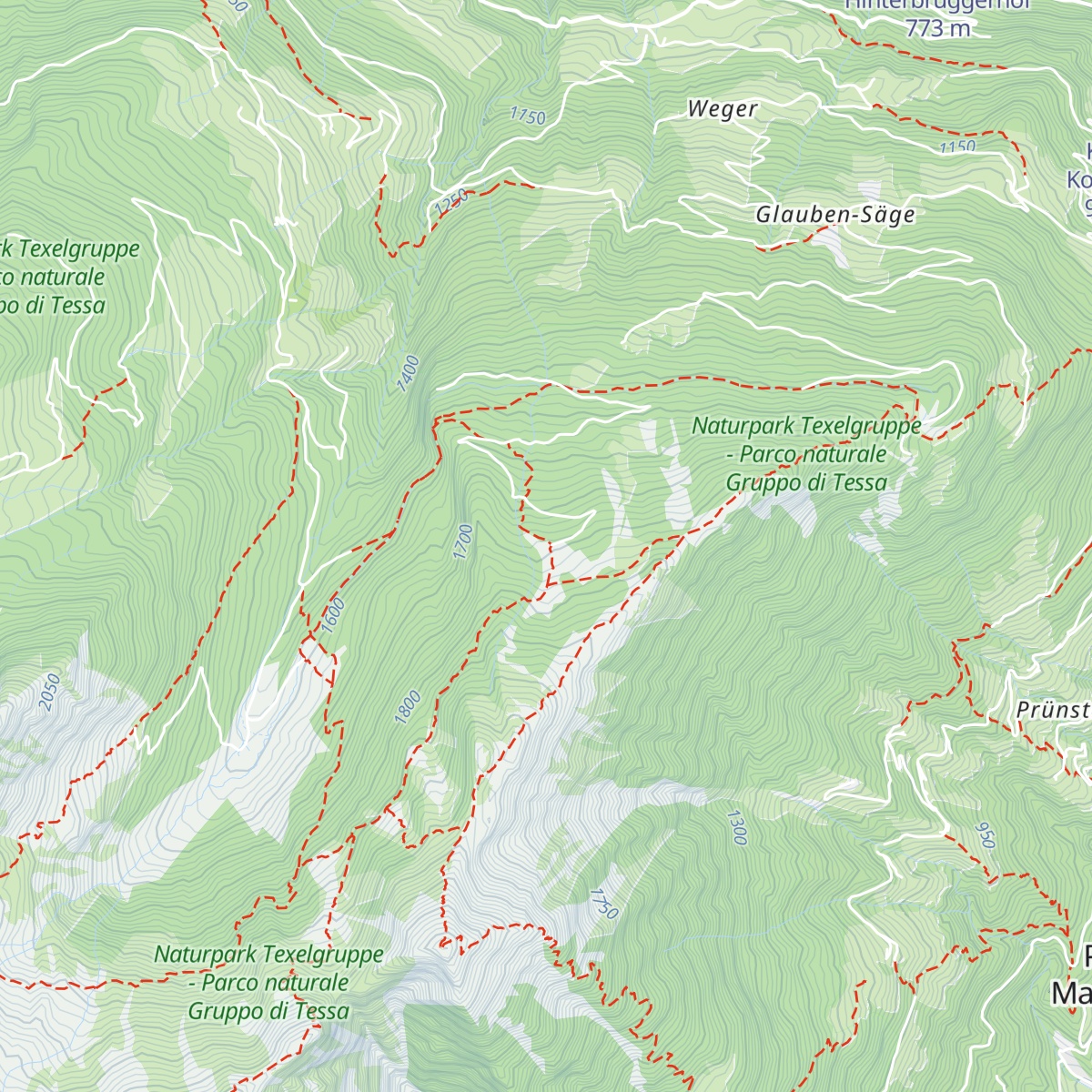 Kuntneralm map