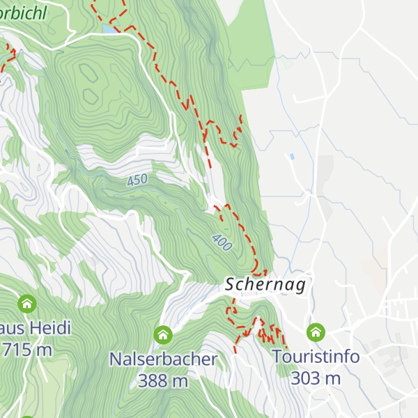 Map of Gasthof Casatsch Pfeffersburg