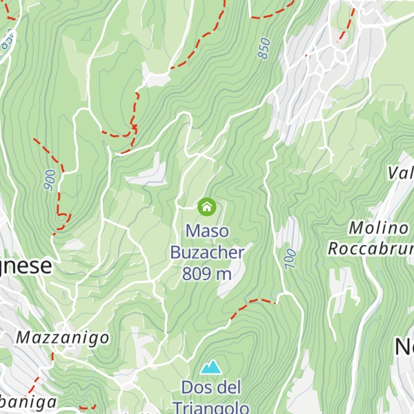 Map of Maso Buzacher