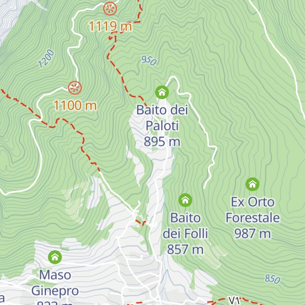 Map of Baito dei Giorgeti