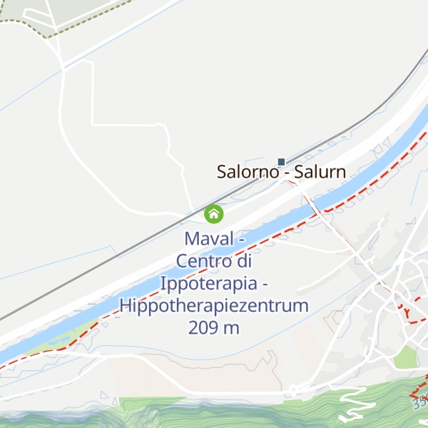 Map of Maval - Centro di Ippoterapia - Hippotherapiezentrum