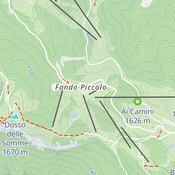 Map of La baita