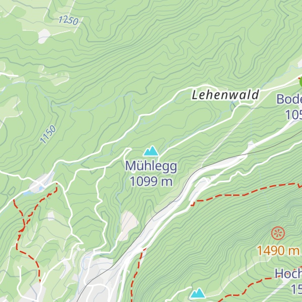 Map of Mühlegg