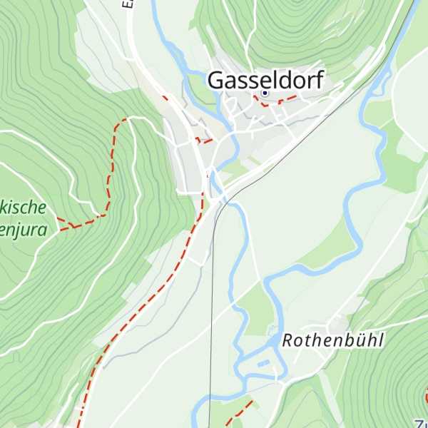 Map of Mittelfrankenhütte