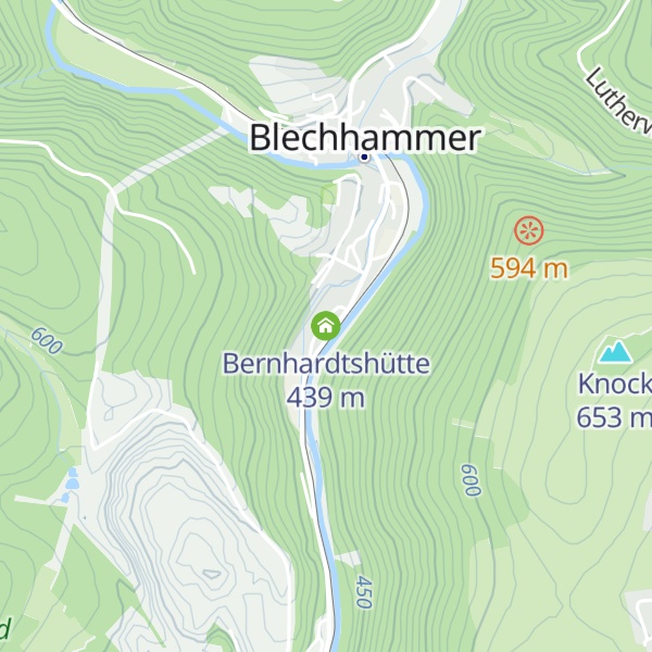 Map of Bernhardtshütte