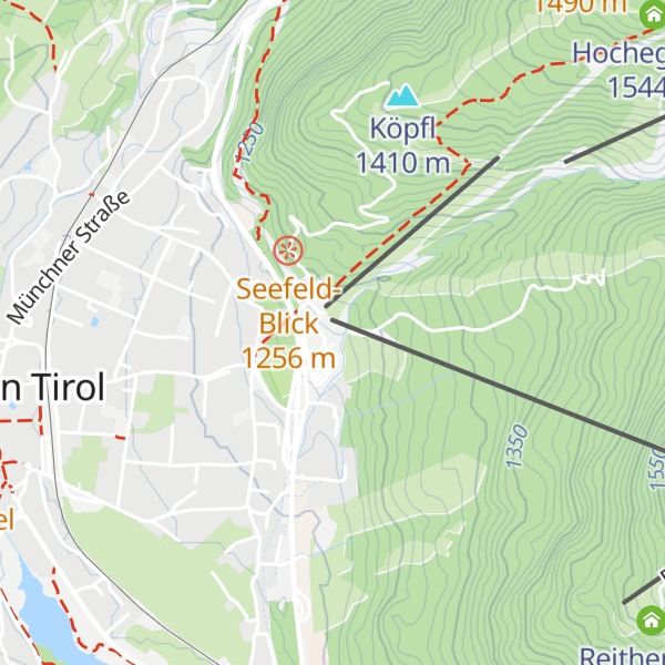 Map of Schialm