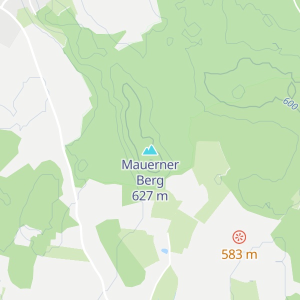 Map of Mauerner Berg