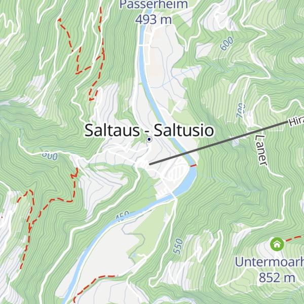 Map of Saltauser Hof