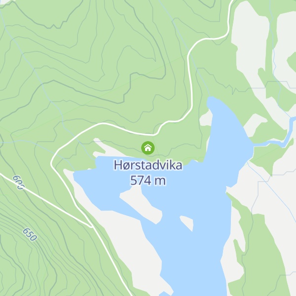 Map of Hørstadvika