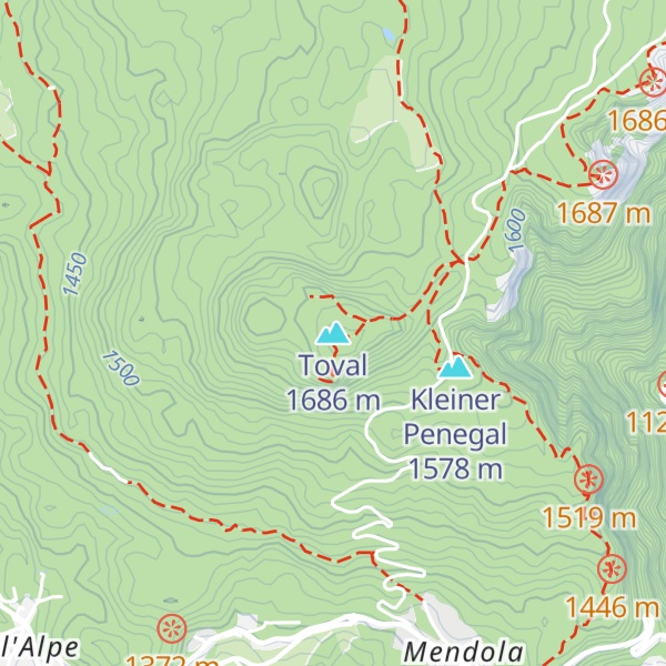 Map of Toval