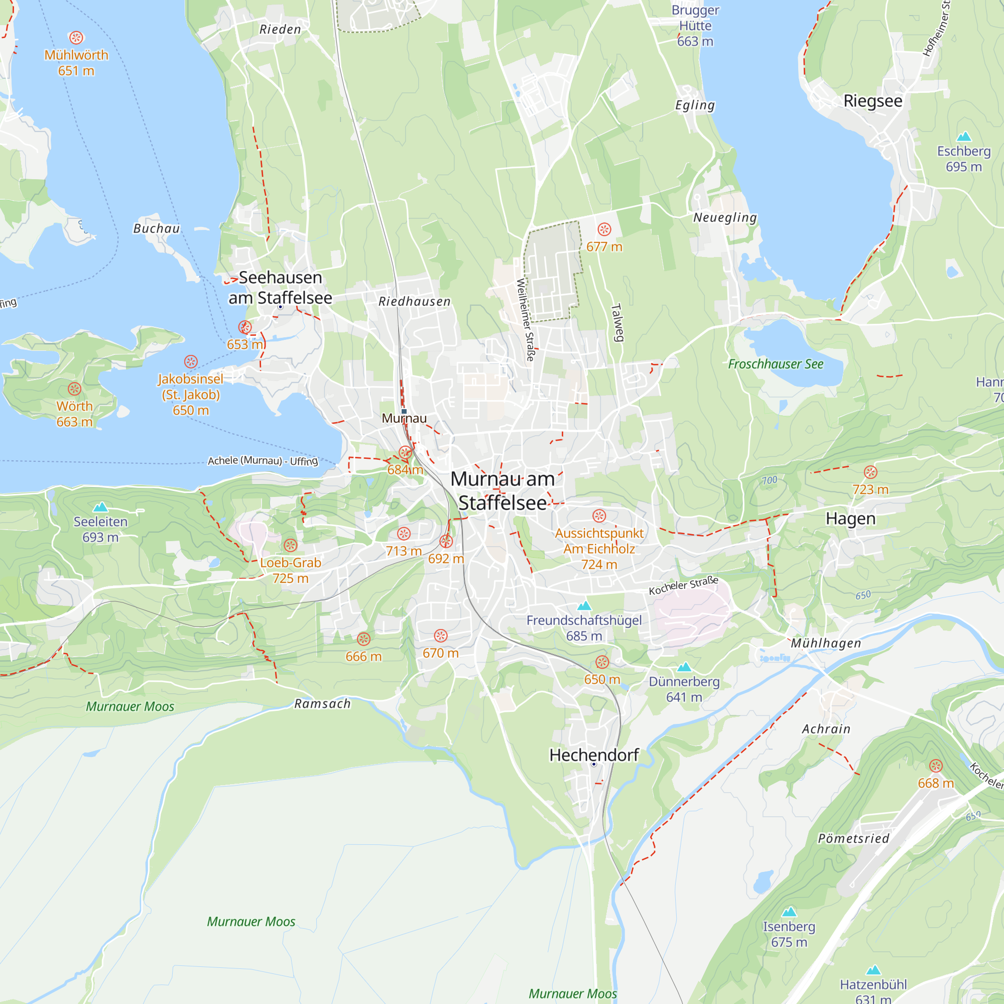 Tourist Information map