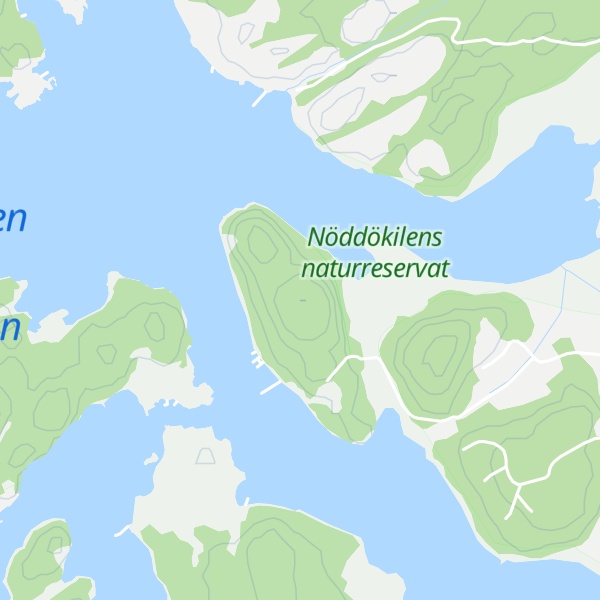 Map of Dillehuvudkullen