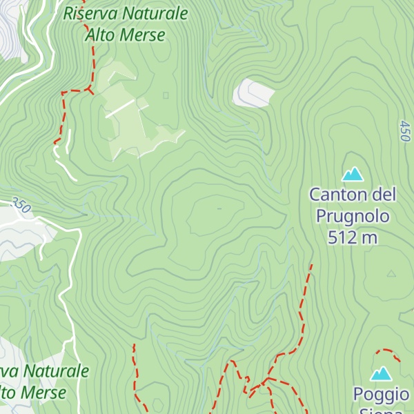 Map of Poggio Pescine
