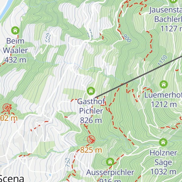 Map of Gasthof Pichler