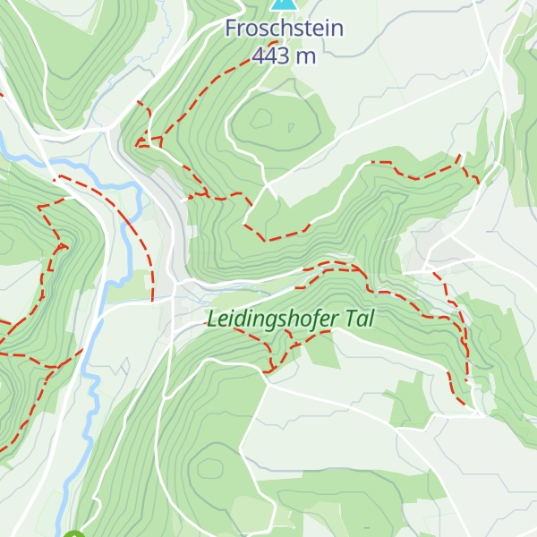 Map of Jugendturm
