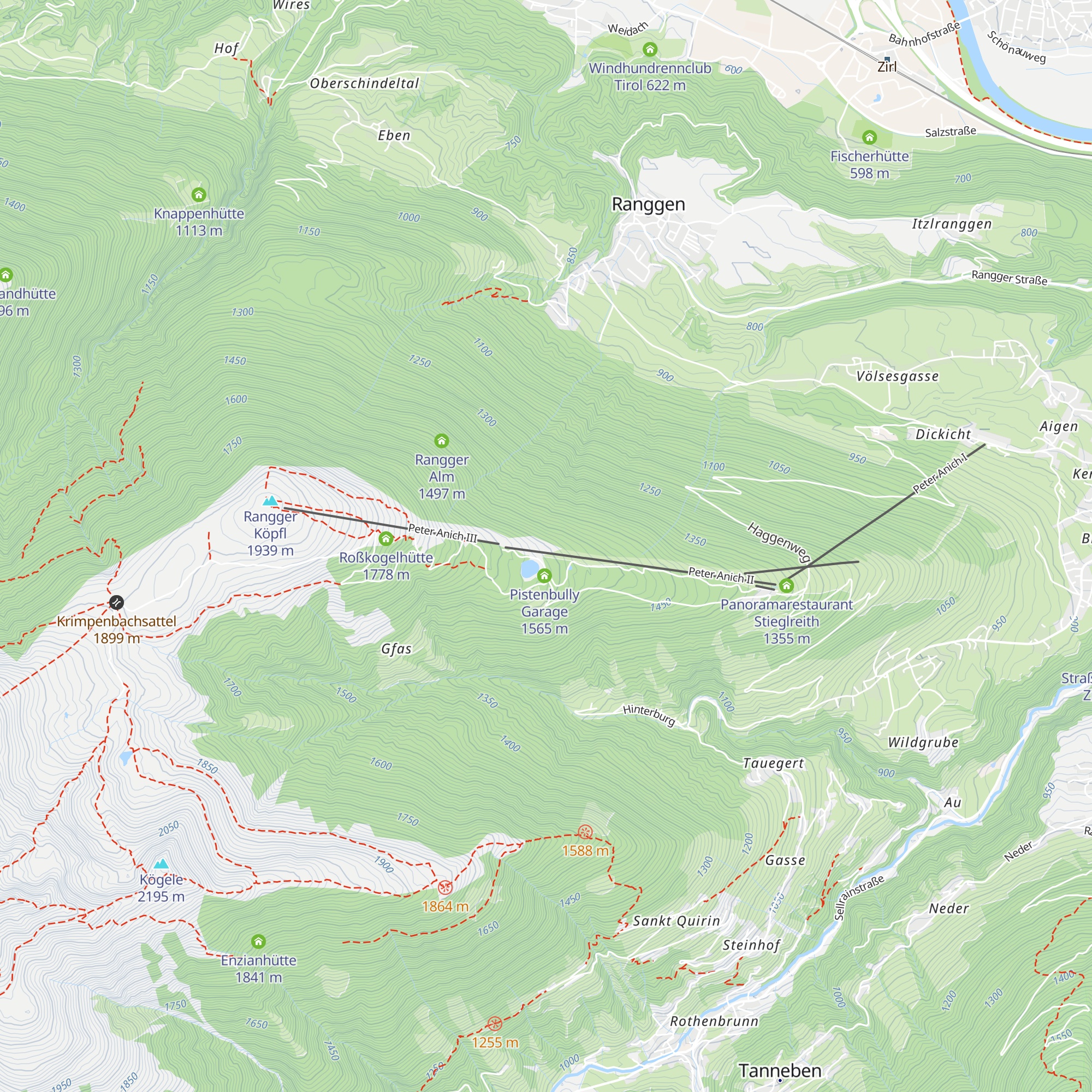 Sulzstich map