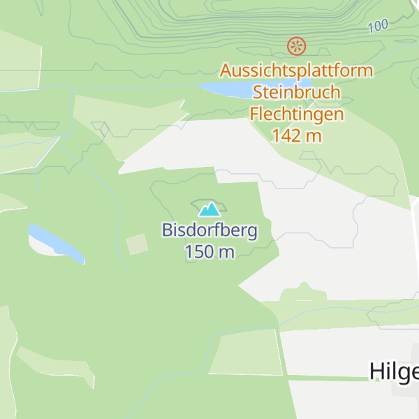 Map of Bisdorfberg