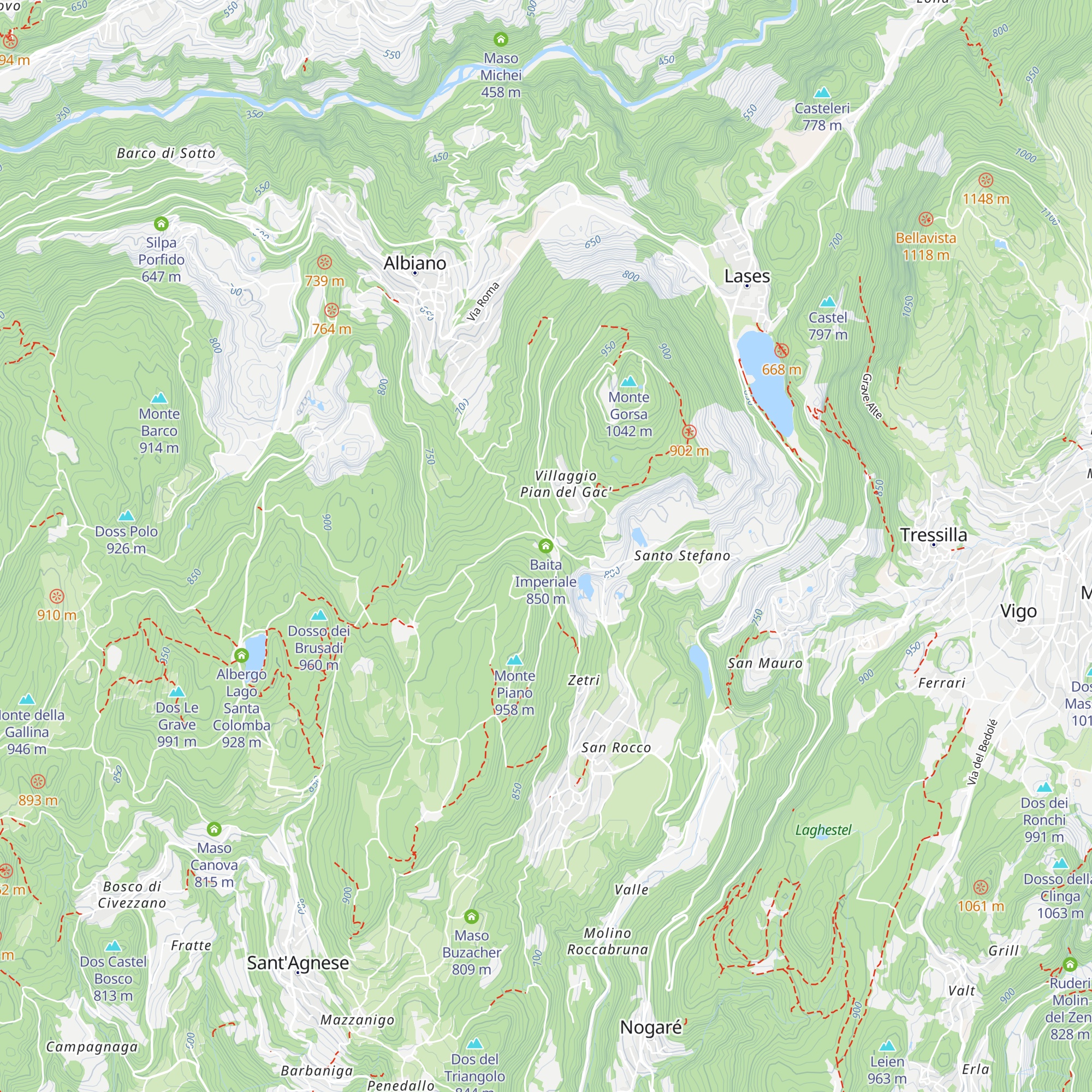 Baita Imperiale map