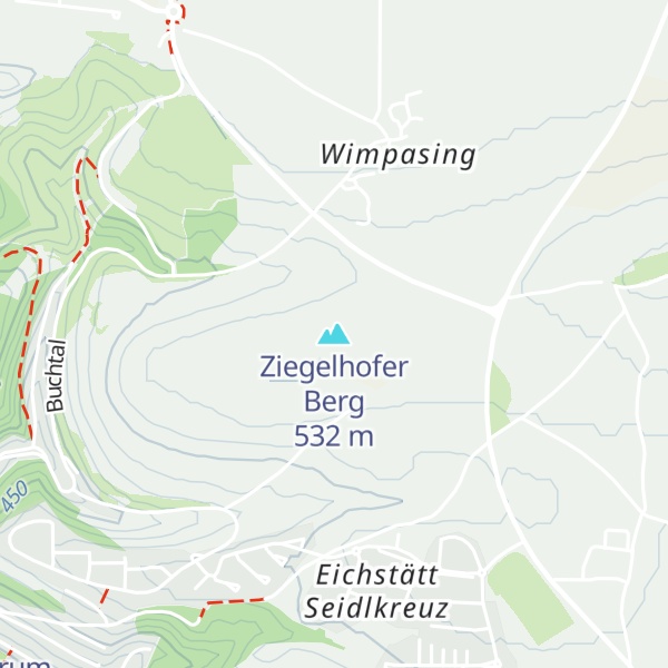 Map of Ziegelhofer Berg