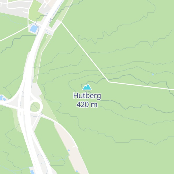 Map of Hutberg