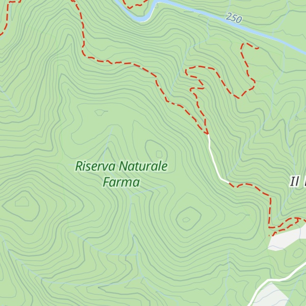 Map of Poggio le Macine