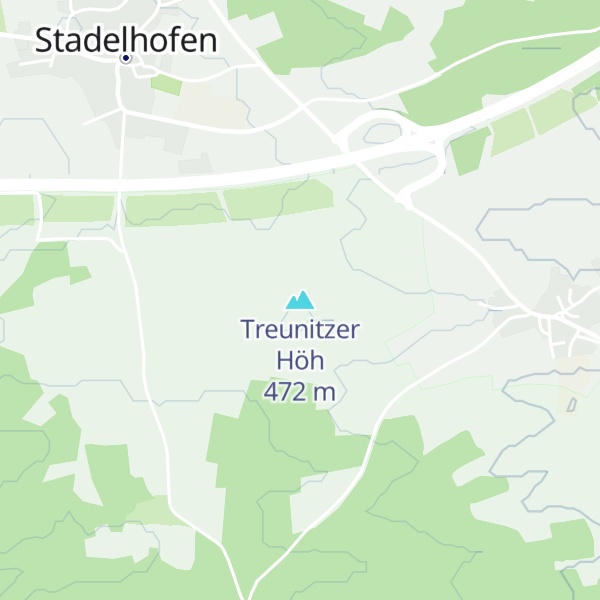 Map of Treunitzer Höh