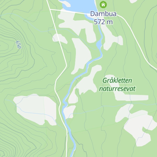 Map of Nedre Dambua