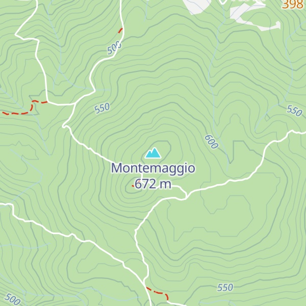 Map of Montemaggio