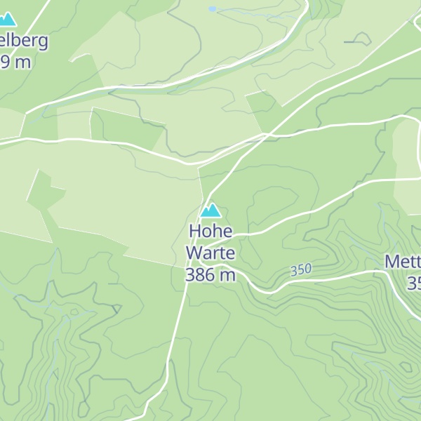 Map of Hohe Warte