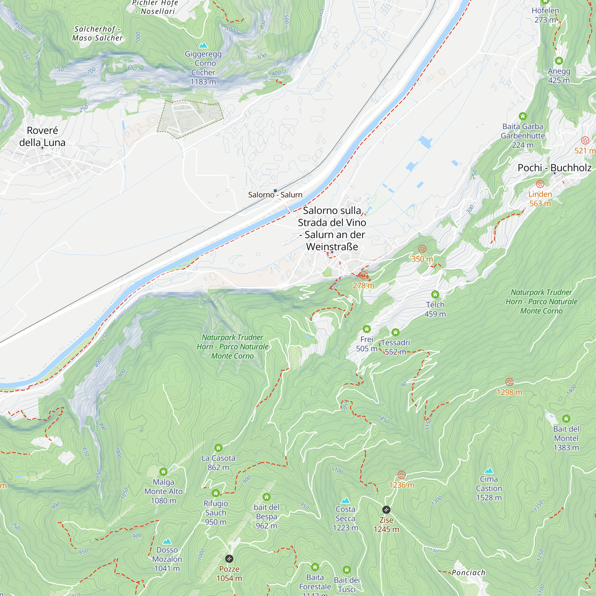 Zum 18. Fass - Diciottesima Botte map