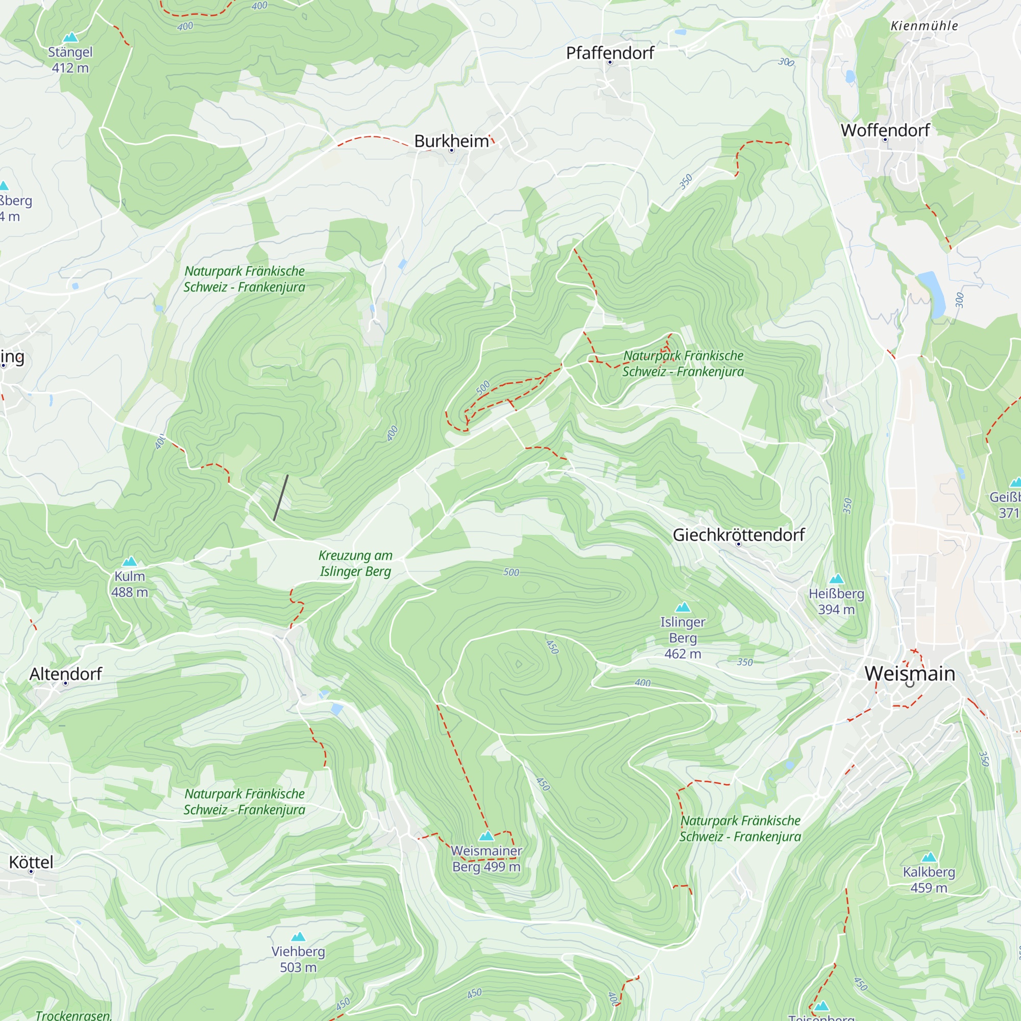 Berghaus map