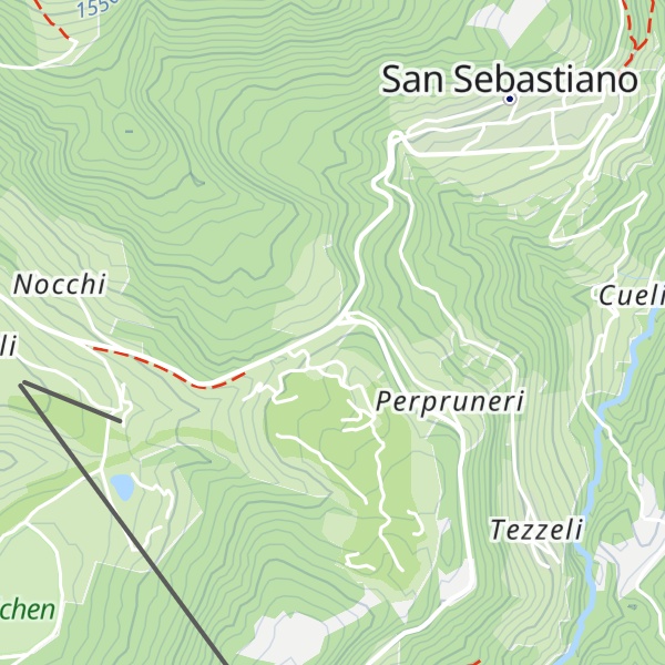 Map of Chalet Passo Sommo