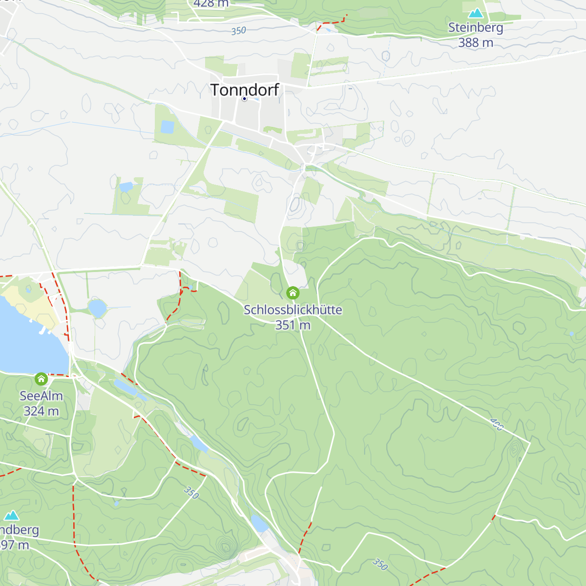 Schlossblickhütte map