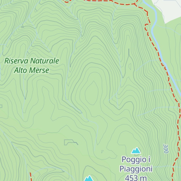 Map of Poggio delle Ragnaie