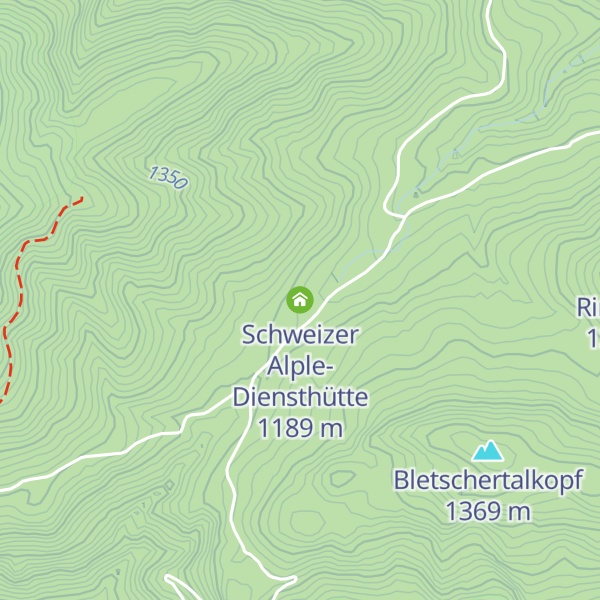 Map of Schweizer Alple-Diensthütte