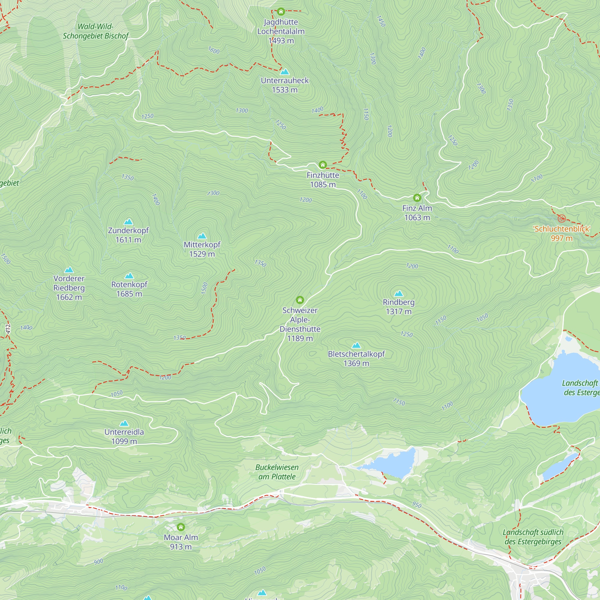 Schweizer Alple-Diensthütte map